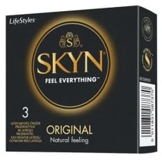 Lateksivabad kondoomid SKYN Original (3 tk.)