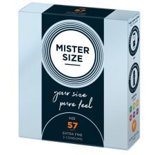 Презервативы Mister Size 57 (3 шт.)