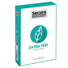 Prezervatyvai Secura Extra Feel (48 vnt.)