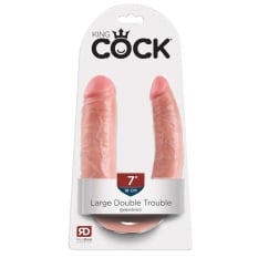 Dildo Double Trouble 7"