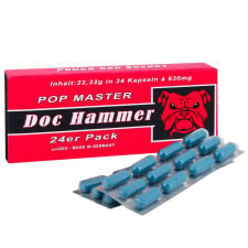 Toidulisand erektsioonile Doc Hammer (24 kapslit)