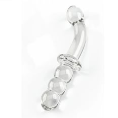 Stiklinis dildo Dual-Ended 