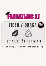 Erotinis žaidimas Tiesa/Drąsa: BDSM leidimas (144 klausimai)