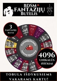 Erotinis žaidimas Fantazijų Butelis: BDSM