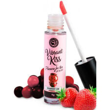 Lūpų blizgesys Vibrant Kiss Strawberry Gum 