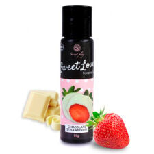 Lubrikantas Sweet Love Strawberry & White Chocolate (60 ml)