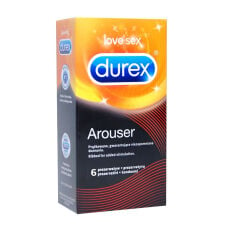 Презервативы Durex Arouser - Tickle Me (6 шт.)