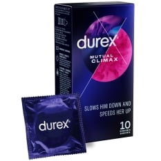 Prezervatyvai Durex Mutual Climax (10 vnt.)