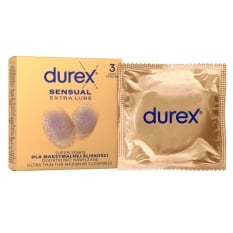 Durex Sensual Extra Lube (3 vnt.)