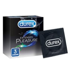 Prezervatyvai Durex Extended Pleasure (3 vnt.)