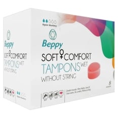 Tamponai Beppy Soft Comfort Wet (8 vnt.)