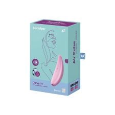 Klitorio stimuliatorius Satisfyer Curvy 3+ (rožinis)