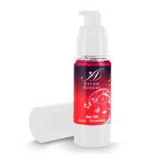 Extase Sensuel masažo aliejus Hot Strawberry (30 ml)