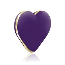Вибратор Страстное сердце (фиолетовый)
