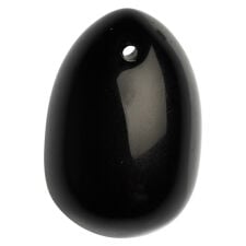 Vaginalinis kamuoliukas Yoni Egg Black Obsidian (M dydis) 