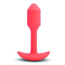 Analinis kaištis Vibrating Snug Plug 1 (oranžinis)