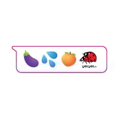 Uzlīme Emoji (6 x 2 cm)