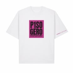 Unisex marškinėliai P1SO GERO (balta)