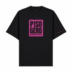 Unisex marškinėliai P1SO GERO (juoda)