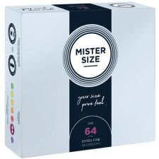 Prezervatyvai Mister Size 64 (36 vnt.)