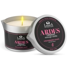 Masažinė žvakė Luxuria Ardes Strawberry Grape (80 ml)