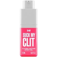Stimuliuojantis gelis Suck My Clit! Wild Strawberry (15 ml)