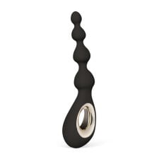 Anālais vibrators Soraya Beads (melns)