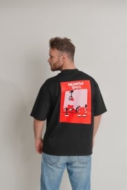 Unisex marškinėliai Nenustok žaisti (juoda)