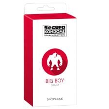 Prezervatyvai Secura Big Boy (24 vnt.)