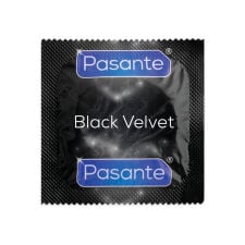 Prezervatyvai Pasante Black Velvet (1 vnt.)