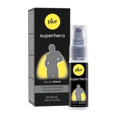 Ejakuliaciją atitolinantis serumas Pjur Superhero (20 ml)