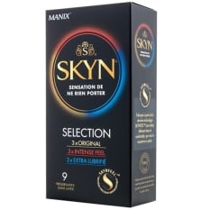 Lateksivabad kondoomid SKYN Selection (9 tk)