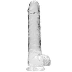 Falo imitatorius Crystal Clear (25 cm) (skaidrus)