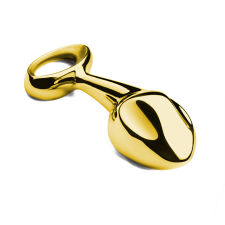 Anālais spraudnis Laimes atslēga 2,5 cm (zelts)