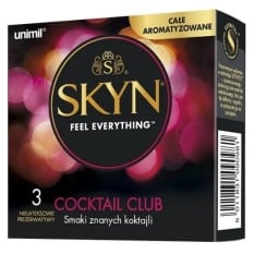 Lateksita kondoomid SKYN Cocktail Club (3 tk.)