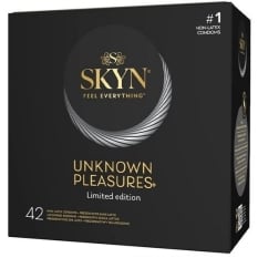 Prezervatyvų rinkinys SKYN Uknown Pleasures (42 vnt.)