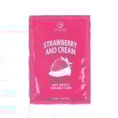Lubrikantas Strawberry & Cream (10 ml)