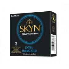 Lateksivabad kondoomid SKYN Extra Lube (3 tk.)