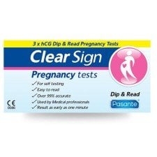 Тест на беременность  Clear Sign Midstream (3 шт)