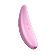 Klitorio stimuliatorius Satisfyer Curvy 3+ (rožinis)